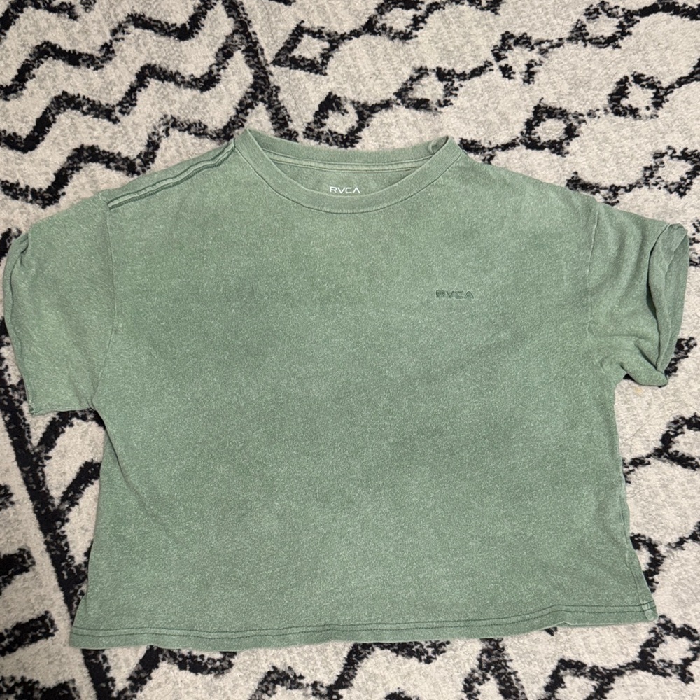 RVCA Sage Green Women's Short Sleeve Tee